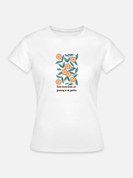 Some Lovely Fruits - Frauen T-Shirt - Weiß