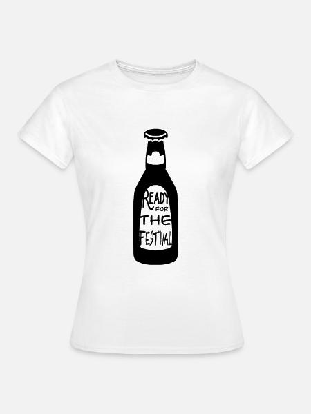 Festival - Frauen T-Shirt - Weiß
