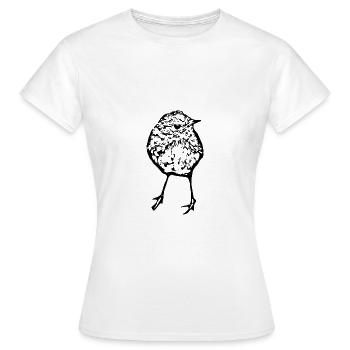 Vogel - Frauen T-Shirt - Weiß - Vorne - AI Model Female 172 dark (172cm)