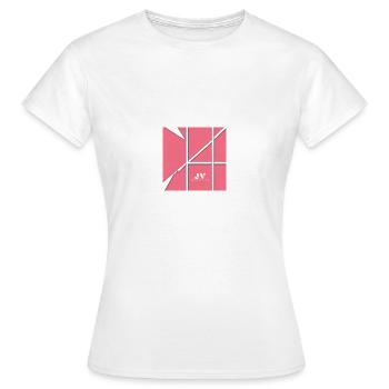 Pink Grafik - Frauen T-Shirt - Weiß - Vorne - AI Model Female 172 dark (172cm)