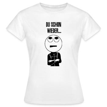 Toi encore... - T-shirt Femme - blanc - Devant - AI Model Female 172 dark (172cm)