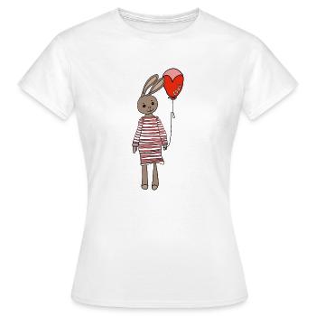 Osterfest - Frauen T-Shirt - Weiß - Vorne - AI Model Female 172 dark (172cm)