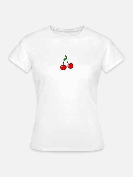 cherry - Women's T-Shirt - white