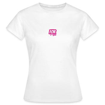 butterfly - T-shirt Femme - blanc - Devant - AI Model Female 172 dark (172cm)