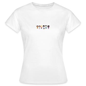 childhood - T-shirt Femme - blanc - Devant - AI Model Female 172 dark (172cm)