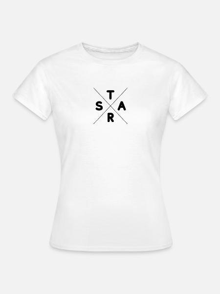 Star - Frauen T-Shirt - Weiß