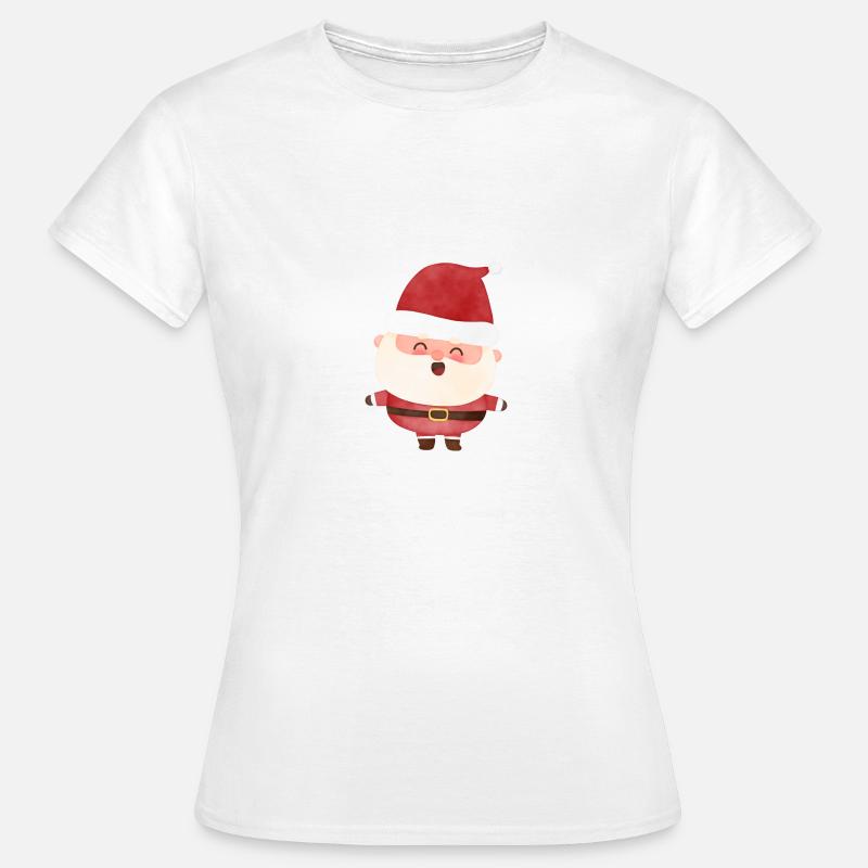 Weihnachtsmann - Frauen T-Shirt - Weiß