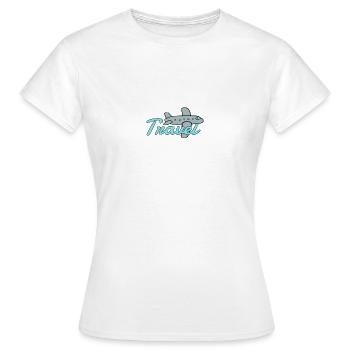 Travel - Frauen T-Shirt - Weiß - Vorne - AI Model Female 172 dark (172cm)