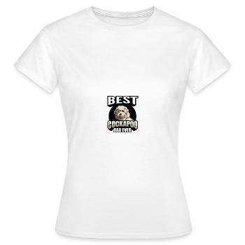 Cockapoo Dog Breed - Women's T-Shirt - white - Front - AI Model Female 172 dark (172cm)