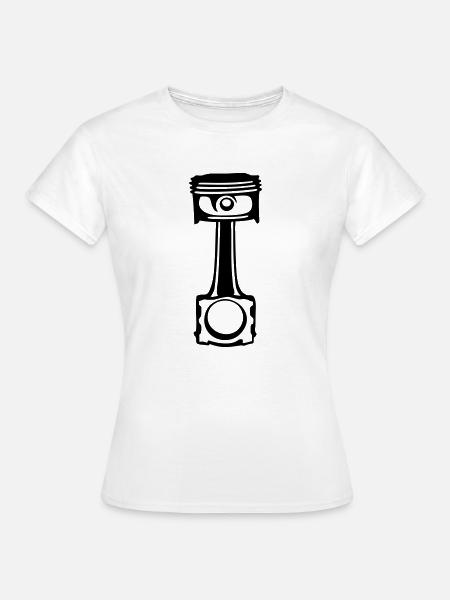 kolben - Frauen T-Shirt - Weiß