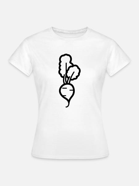 Karotte - Frauen T-Shirt - Weiß