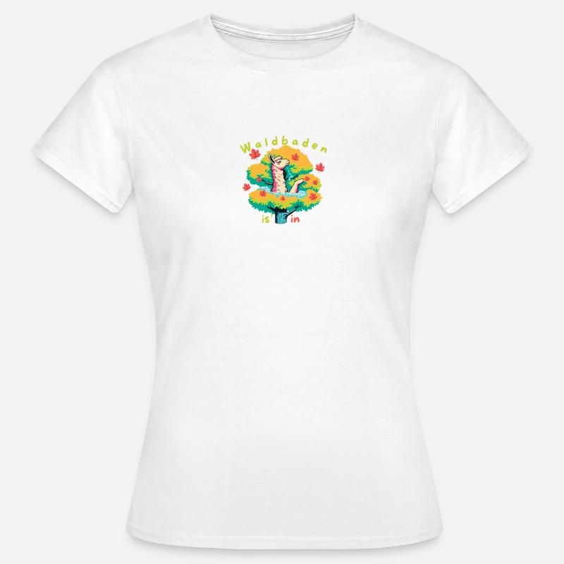 Bain de forêt - T-shirt Femme - blanc
