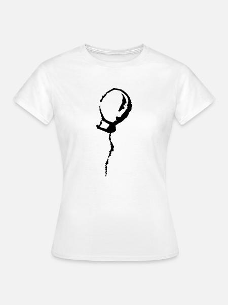 ballon - Frauen T-Shirt - Weiß