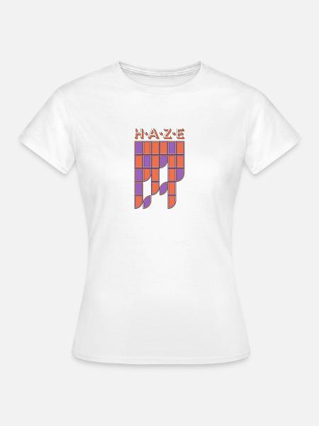 Lettering graphic - Women's T-Shirt - white