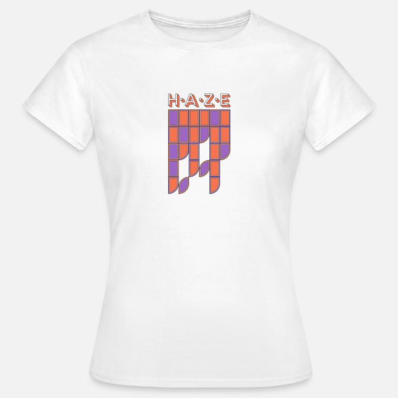 Graphique de lettrage - T-shirt Femme - blanc