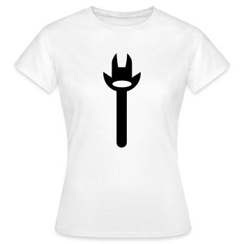 Tool - Women's T-Shirt - white - Front - AI Model Female 172 dark (172cm)