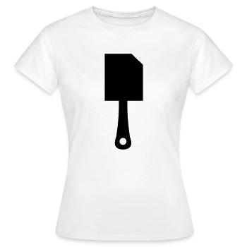 Axt - Frauen T-Shirt - Weiß - Vorne - AI Model Female 172 dark (172cm)