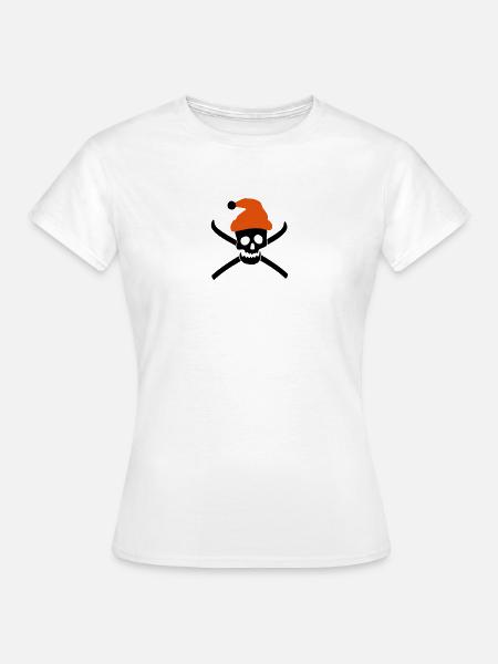 Ski - Frauen T-Shirt - Weiß