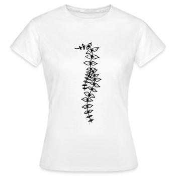 Hanging plant 2 - Frauen T-Shirt - Weiß - Vorne - AI Model Female 172 dark (172cm)