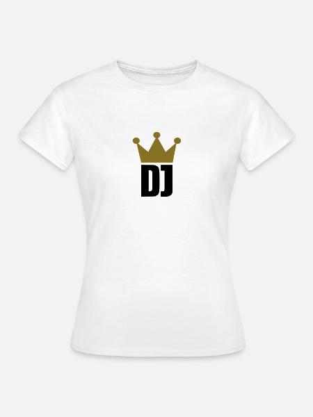 DJ - Women's T-Shirt - white