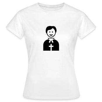 Pasteur - T-shirt Femme - blanc - Devant - AI Model Female 172 dark (172cm)