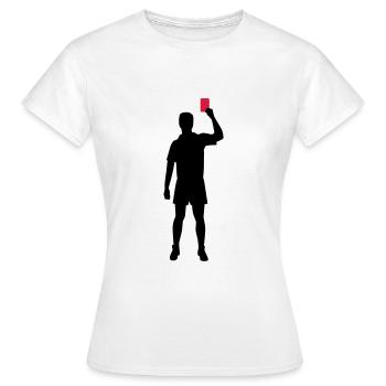 Referee - Women's T-Shirt - white - Front - AI Model Female 172 dark (172cm)