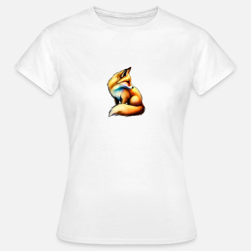 Red fox - Women's T-Shirt - white