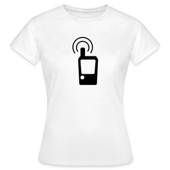 Geocaching GPS Tracker - Frauen T-Shirt - Weiß - Vorne - AI Model Female 172 dark (172cm)