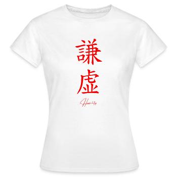 Japanisch - Frauen T-Shirt - Weiß - Vorne - AI Model Female 172 dark (172cm)