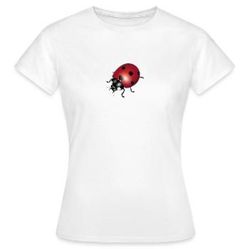 ladybugs - Women's T-Shirt - white - Front - AI Model Female 172 dark (172cm)