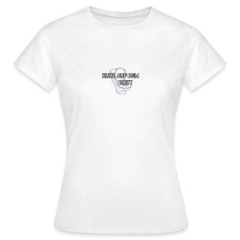 Pott - Frauen T-Shirt - Weiß - Vorne - AI Model Female 172 dark (172cm)