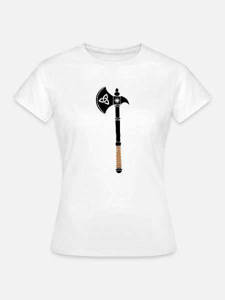 axt - Frauen T-Shirt - Weiß