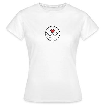 DIE VERLIEBTEN HERINGE - Frauen T-Shirt - Weiß - Vorne - AI Model Female 172 dark (172cm)