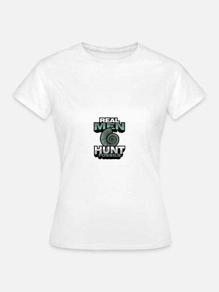 Fossilien Sammeln - Frauen T-Shirt - Weiß