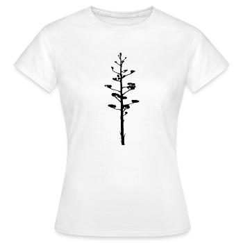 cactus cactus cactus cactus Mexique Mexique1 - T-shirt Femme - blanc - Devant - AI Model Female 172 dark (172cm)