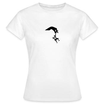 Ein Manager ist wie eine Marionette - Frauen T-Shirt - Weiß - Vorne - AI Model Female 172 dark (172cm)