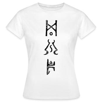Enigma for Gamers - Women's T-Shirt - white - Front - AI Model Female 172 dark (172cm)