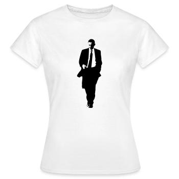 obama - T-shirt Femme - blanc - Devant - AI Model Female 172 dark (172cm)