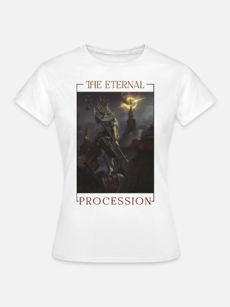 The Eternal Procession - Frauen T-Shirt - Weiß