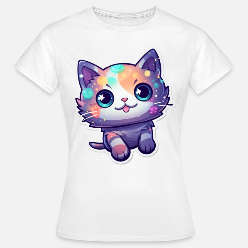 a cute kitty - Women's T-Shirt - white