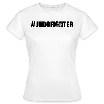 #JudoFighter - Judoka Judo Fighter Judoka - Women's T-Shirt - white - Front - AI Model Female 172 dark (172cm)