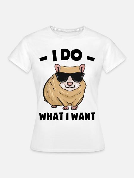 Hamster - Frauen T-Shirt - Weiß