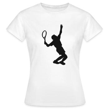 Tennis tennis tennis raquette Federball Coupe du Monde - T-shirt Femme - blanc - Devant - AI Model Female 172 dark (172cm)