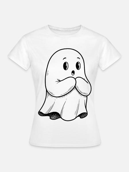 Lustiger Geist - Frauen T-Shirt - Weiß