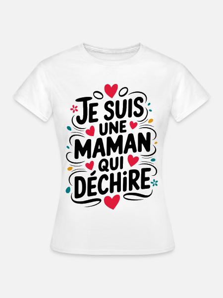 Ich bin eine Killer-Mutter - Frauen T-Shirt - Weiß