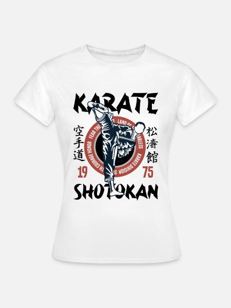 Karate Shotokan - Frauen T-Shirt - Weiß