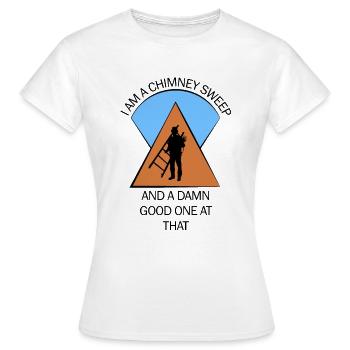 Chimney Sweep Chimney Sweep - Women's T-Shirt - white - Front - AI Model Female 172 dark (172cm)