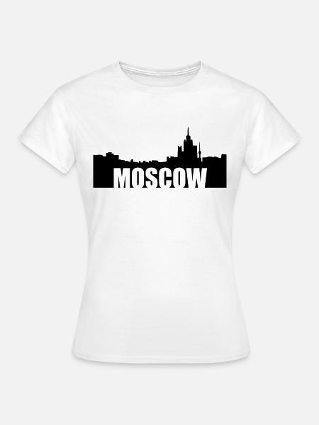 Moscou - T-shirt Femme - blanc