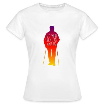 Pèlerins - T-shirt Femme - blanc - Devant - AI Model Female 172 dark (172cm)