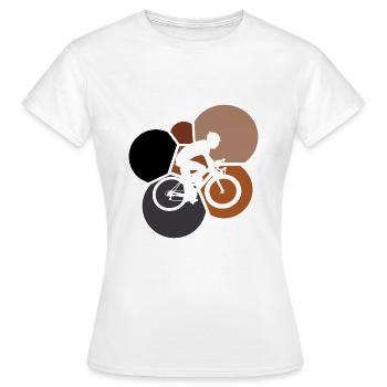 Radfoan Cycling Cycling Cycling Cycling - Women's T-Shirt - white - Front - AI Model Female 172 dark (172cm)